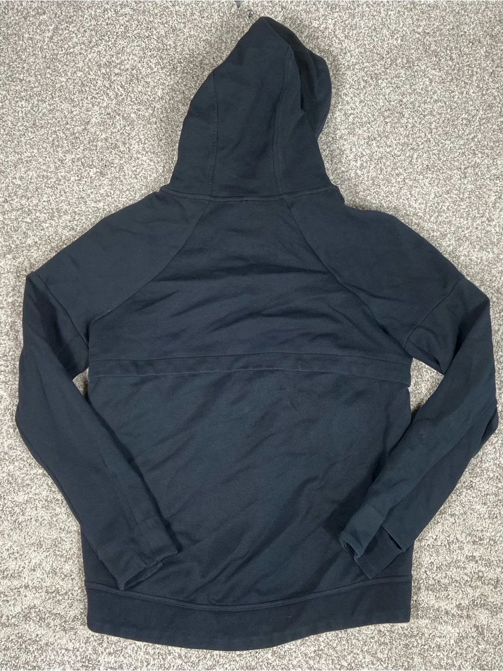 Nike Tech Hoodie Womens Small Black Full Zip Fleece Sweatshirt Hoody Gym